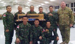 Tim penembak TNI AD di AASM 2015/tniadmil.ac.id