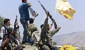 hizbullah kibarkan bendera
