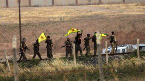 pasukan YPG suriah