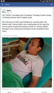 Status provokatif Jonru