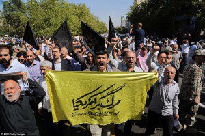 demo anti saudi di iran