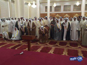 emir kuwait di masjid syiah