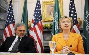 hillary clinton dan saudi