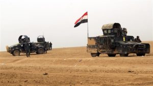 Pasukan Irak di selatan Mosul (presstv/AFP)