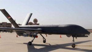 Drone milik pasukan pemerintah Irak (presstv)